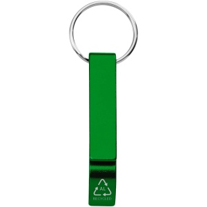 Ouvre-bouteille et canette Tao en aluminium recyclé certifié RCS avec porte-clés 8