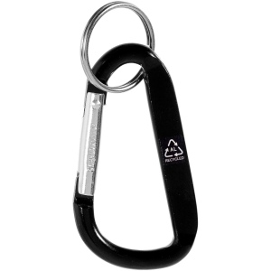 Porte-clés mousqueton Timor en aluminium recyclé RCS 17