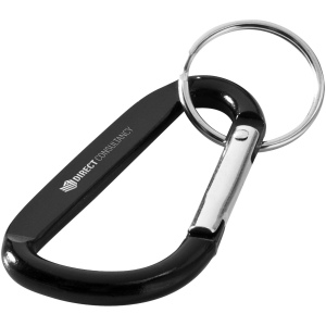 Porte-clés mousqueton Timor en aluminium recyclé RCS 12