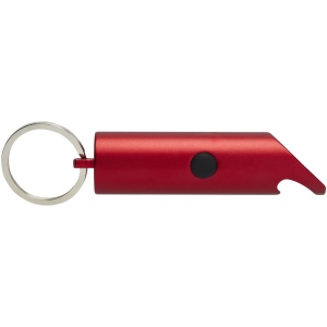 Lumière LED IPX Flare en aluminium recyclé et ouvre-bouteille avec porte-clés 19