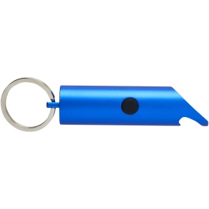 Lumière LED IPX Flare en aluminium recyclé et ouvre-bouteille avec porte-clés 20
