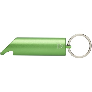 Lumière LED IPX Flare en aluminium recyclé et ouvre-bouteille avec porte-clés 8