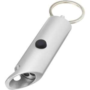 Lumière LED IPX Flare en aluminium recyclé et ouvre-bouteille avec porte-clés 26