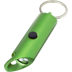 Lumière LED IPX Flare en aluminium recyclé et ouvre-bouteille avec porte-clés 3