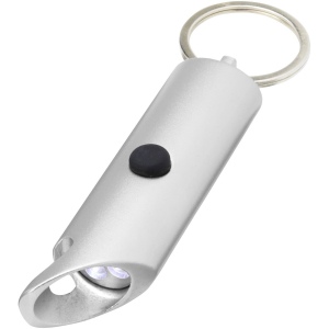 Lumière LED IPX Flare en aluminium recyclé et ouvre-bouteille avec porte-clés 6