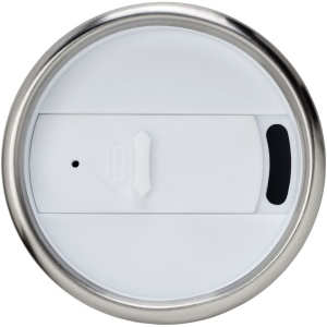 Gobelet avec isolation Elwood de 410 ml en acier inoxydable recyclé certifié RCS 13