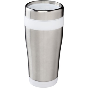 Gobelet avec isolation Elwood de 410 ml en acier inoxydable recyclé certifié RCS 5