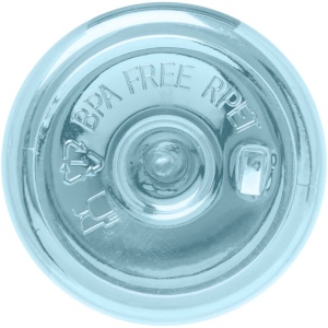 Bouteille d'eau Sky de 650 ml en plastique recyclé 49