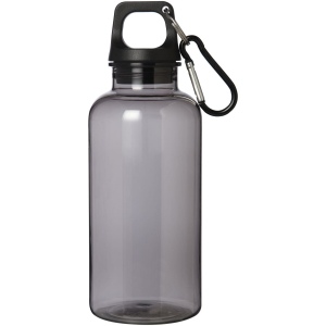Bouteille d'eau Oregon de 400 ml en plastique recyclé avec mousqueton 14