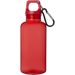 Bouteille d'eau Oregon de 400 ml en plastique recyclé avec mousqueton 23