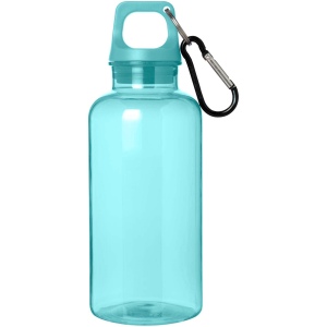 Bouteille d'eau Oregon de 400 ml en plastique recyclé avec mousqueton 24