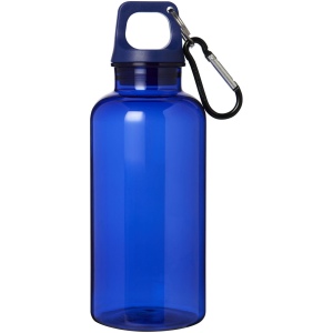 Bouteille d'eau Oregon de 400 ml en plastique recyclé avec mousqueton 15