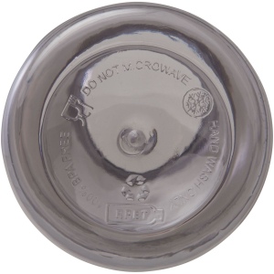 Bouteille d'eau Oregon de 400 ml en plastique recyclé avec mousqueton 38