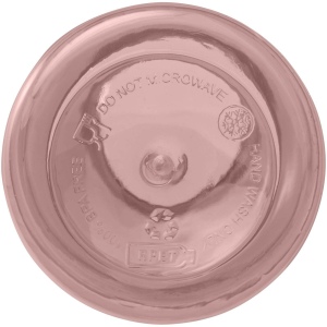 Bouteille d'eau Oregon de 400 ml en plastique recyclé avec mousqueton 41