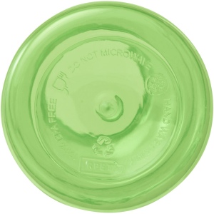 Bouteille d'eau Oregon de 400 ml en plastique recyclé avec mousqueton 42