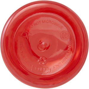 Bouteille d'eau Oregon de 400 ml en plastique recyclé avec mousqueton 47