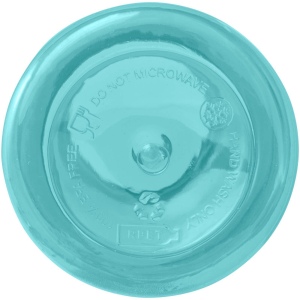 Bouteille d'eau Oregon de 400 ml en plastique recyclé avec mousqueton 48