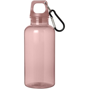 Bouteille d'eau Oregon de 400 ml en plastique recyclé avec mousqueton 17