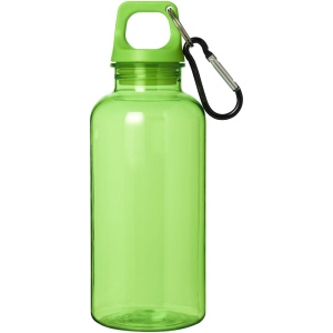 Bouteille d'eau Oregon de 400 ml en plastique recyclé avec mousqueton 18
