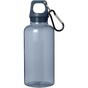 Bouteille d'eau Oregon de 400 ml en plastique recyclé avec mousqueton 20
