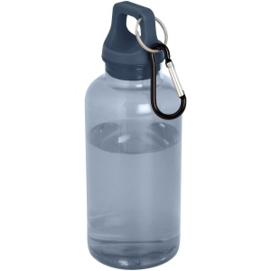 Bouteille d'eau Oregon de 400 ml en plastique recyclé avec mousqueton 8