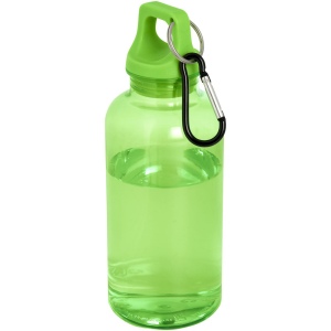 Bouteille d'eau Oregon de 400 ml en plastique recyclé avec mousqueton 6