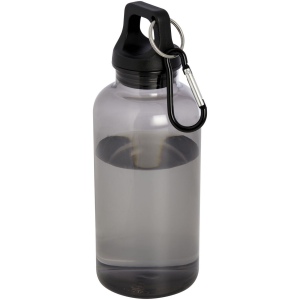 Bouteille d'eau Oregon de 400 ml en plastique recyclé avec mousqueton 2