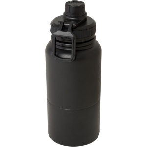 Bouteille de sport Dupeca de 840 ml avec isolation en acier inoxydable certifiée RCS 3