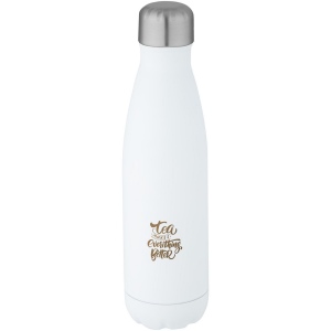 Bouteille isotherme sous vide Cove de 500 ml en cuivre et acier inoxydable recyclé certifié RCS  25