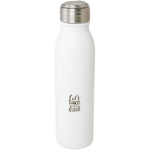 Bouteille d'eau Harper de 720 ml en acier inoxydable certifié RCS avec boucle métallique 10