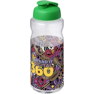 Bouteille de sport H2O Active® Base Pure de 1 L à couvercle rabattable 21