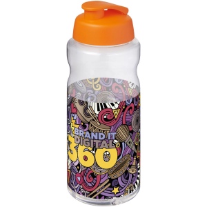 Bouteille de sport H2O Active® Base Pure de 1 L à couvercle rabattable 22