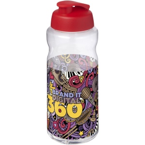 Bouteille de sport H2O Active® Base Pure de 1 L à couvercle rabattable 23