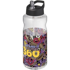 Bouteille de sport H2O Active® Big Base de 1 litre avec couvercle à bec verseur 19
