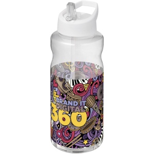 Bouteille de sport H2O Active® Big Base de 1 litre avec couvercle à bec verseur 25