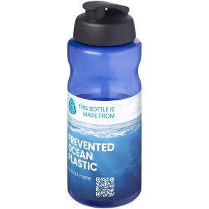 Bouteille de sport H2O Active® Eco Big Base de 1 litre à couvercle rabattable 20
