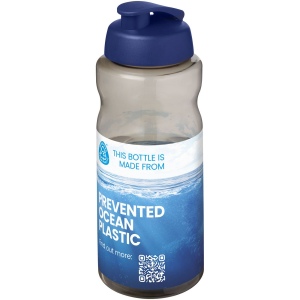 Bouteille de sport H2O Active® Eco Big Base de 1 litre à couvercle rabattable 22