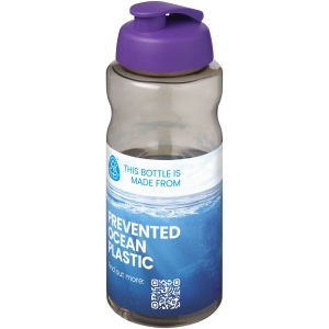 Bouteille de sport H2O Active® Eco Big Base de 1 litre à couvercle rabattable 24
