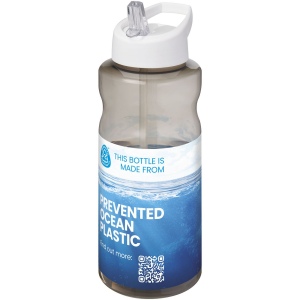 Bouteille de sport H2O Active® Eco Big Base de 1 litre avec couvercle à bec verseur 20