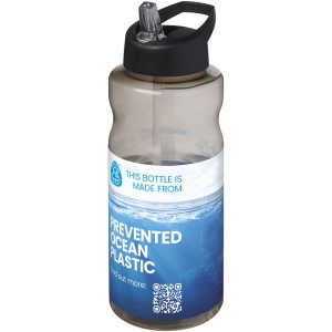 Bouteille de sport H2O Active® Eco Big Base de 1 litre avec couvercle à bec verseur 21