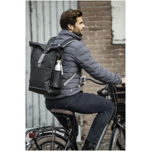 Sacoche de vélo Aqua de 20 L avec dessus enroulable 15" recyclée certifiée GRS résistante à l'eau 9