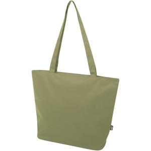 Sac shopping Panama de 20 L avec fermeture éclair recyclé certifié GRS 5