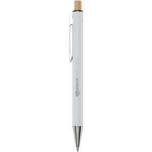 Stylo bille en aluminium recyclé Cyrus (encre bleue) 9