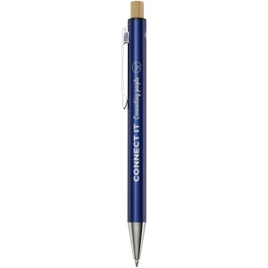 Stylo bille en aluminium recyclé Cyrus (encre noire) 7