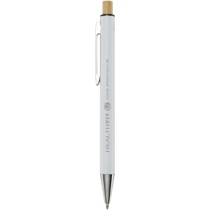 Stylo bille en aluminium recyclé Cyrus (encre noire) 9