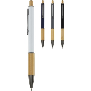Stylo bille en aluminium recyclé Darius (encre bleue) 16