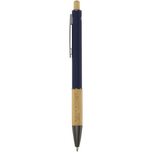 Stylo bille en aluminium recyclé Darius (encre bleue) 8