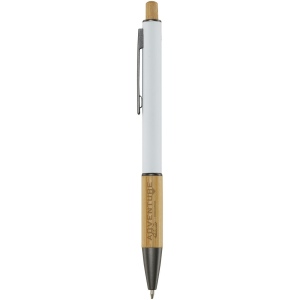 Stylo bille en aluminium recyclé Darius (encre bleue) 9
