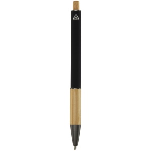 Stylo bille en aluminium recyclé Darius (encre bleue) 10