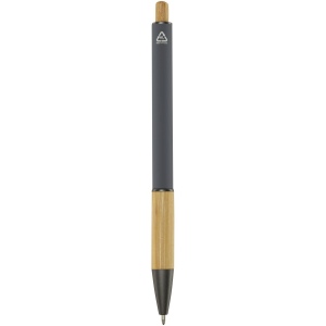Stylo bille en aluminium recyclé Darius (encre bleue) 11